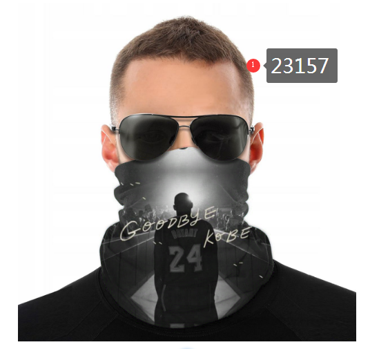NBA 2021 Los Angeles Lakers #24 kobe bryant 23157 Dust mask with filter->nba dust mask->Sports Accessory